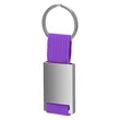 Zinc Keytag With Webbing Strap and Key Ring | https://www.bestnamebadges.com