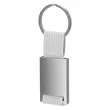 Zinc Keytag With Webbing Strap and Key Ring | https://www.bestnamebadges.com