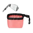 Portable Golf Club Cleaner Bag W/ Detachable Clip | https://www.bestnamebadges.com