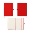 A5 Pu Journal Notebook W/ Elastic Band & Pen Loop | https://www.bestnamebadges.com