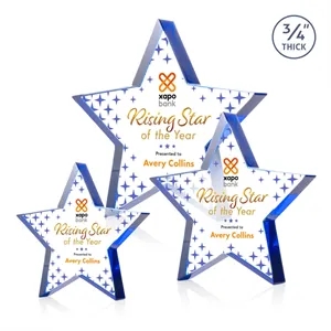 Esna Star VividPrint™ Award - Blue