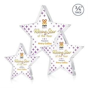 Esna Star VividPrint™ Award - Clear