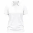 Women's 160 GSM Lightweight Brushed Milk Silk Polo Shirt | https://www.bestnamebadges.com