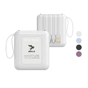 10000mAh Portable Power Bank with Charging Cable
