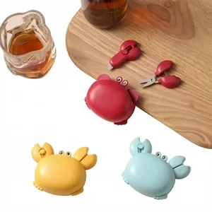 Cartoon Crab Magnetic 4-in-1 Multifunctional Bottle Opener