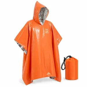 Outdoor Emergency Thermal Rain Poncho