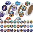 Halloween Holiday Holographic Sticker Labels 500pcs | https://www.bestnamebadges.com