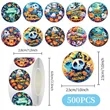 Halloween Holiday Holographic Sticker Labels 500pcs | https://www.bestnamebadges.com