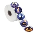 Halloween Holiday Holographic Sticker Labels 500pcs | https://www.bestnamebadges.com