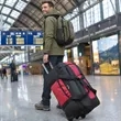 Large Travel Expandable Duffel Bag W/ Rolling Wheels | https://www.bestnamebadges.com