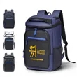 Water-Resistant 30 Can Insulated Cooler Backpack | https://www.bestnamebadges.com