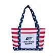 Americana 600D Beach Tote | https://www.bestnamebadges.com
