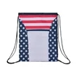 Americana 600D Drawstring Bag | https://www.bestnamebadges.com