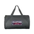 Jimmy Recycled Barrel Duffel | https://www.bestnamebadges.com