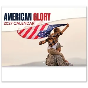 American Glory Spiral Wall Calendar