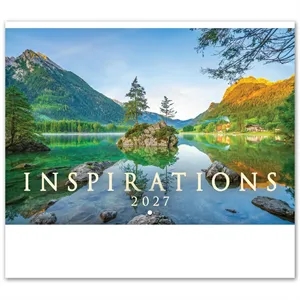 Full Color Inspirations Spiral Wall Calendar