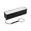 Plastic High Capacity USA made Power Bank w/ KeyRing + Cable | https://www.bestnamebadges.com