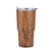 Retro Lunchbox & 20 Oz. Wood Tone Stainless Steel Tumbler | https://www.bestnamebadges.com