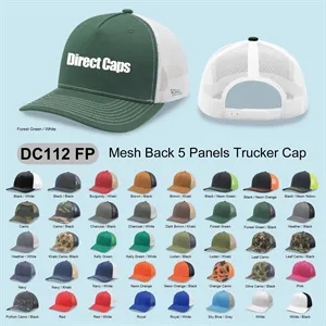 5 Panel Premier Trucker Cap