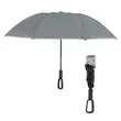 46" Arc Telescopic Inversion Umbrella With Carabiner Hand... | https://www.bestnamebadges.com