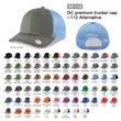 6 Panel Premier 112 Trucker Cap | https://www.bestnamebadges.com