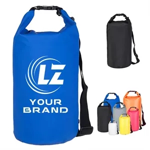 10L Custom Waterproof Dry Bag With Adjustable Shoulder Strap