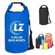 10L Custom Waterproof Dry Bag With Adjustable Shoulder Strap | https://www.bestnamebadges.com