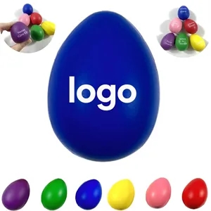 Premium PU Foam Easter Egg Stress Ball