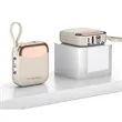 Custom 10000mAh Mini Power Bank With Built In Cables Gifts | https://www.bestnamebadges.com