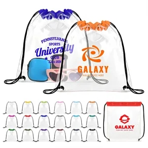 Clear Stadium Drawstring Sportpack