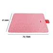 Custom Foldable Waterproof Picnic Mat Outdoor Event Gifts | https://www.bestnamebadges.com