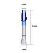 Custom LED Flashlight Ballpoint Pen Corporate Office Gifts | https://www.bestnamebadges.com