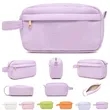 Portable Handheld Corduroy makeup bag | https://www.bestnamebadges.com