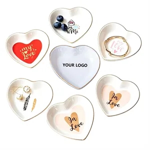 Heart Shape Ceramic Dish