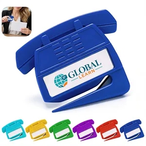 Telephone Shape Plastic Letter Opener Envelope Slitter