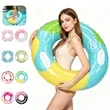 36" Large PVC Inflatable Pool Swim Ring W/ Handle | https://www.bestnamebadges.com