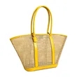 Extra Large Rattan Woven Beach Tote Bag W/ Handle | https://www.bestnamebadges.com