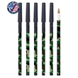 Union Printed, Certified USA Made "Woodland" Camo Stick Pen | https://www.bestnamebadges.com
