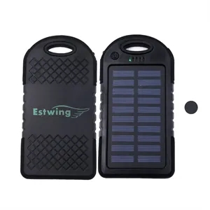 Popular USA made 4000 mAH Solar Power Bank with Carabiner