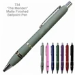 Popular & Stylish "The Meriden" Matte Finished Ballpoint Pen | https://www.bestnamebadges.com