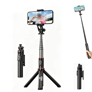 Phone Tripod & Selfie Stick With Wireless Remote Control