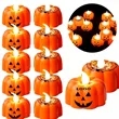 Halloween Pumpkin LED Light | https://www.bestnamebadges.com