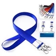 Lanyard With Lobster Clips For Keys | https://www.bestnamebadges.com