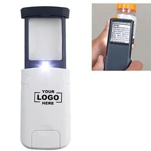 LED Lighted Slide Out Pocket Magnifying Glass