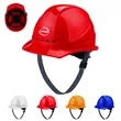 Construction Hard Hat With Chin Strap | https://www.bestnamebadges.com