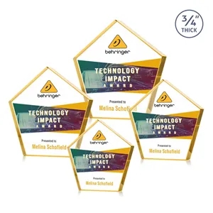 Belmar Pentagon VividPrint™ Award - Gold