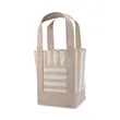 Mini Canvas Tote | https://www.bestnamebadges.com