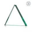 Adler Triangle Award - Emerald | https://www.bestnamebadges.com