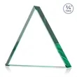 Adler Triangle Award - Emerald | https://www.bestnamebadges.com