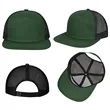 7 Panel Trucker Hat Cap W/ Mesh Back | https://www.bestnamebadges.com